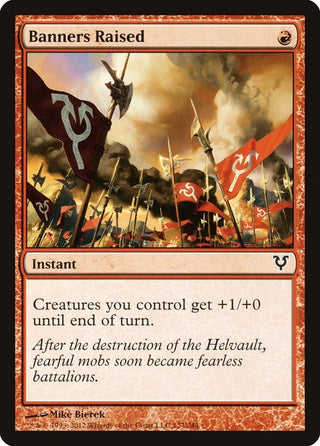 Banners Raised (127) [AVR] - MTG Single
