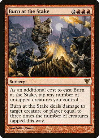 Burn at the Stake (130) [AVR] - MTG Single