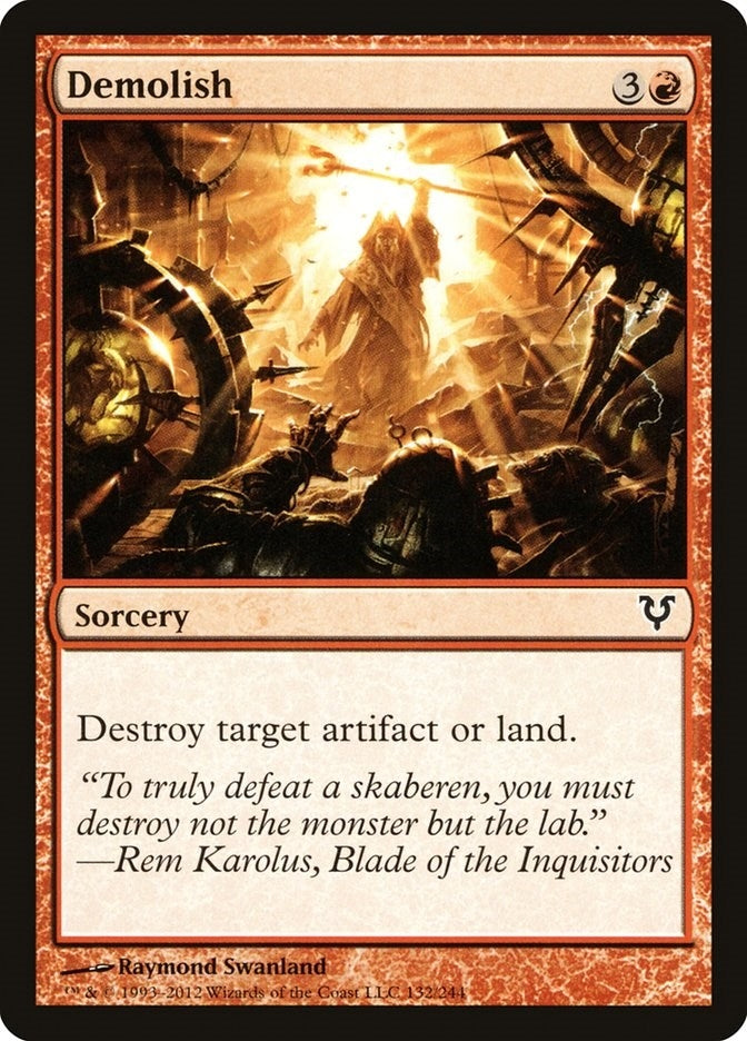 Demolish (132) [AVR] - MTG Single