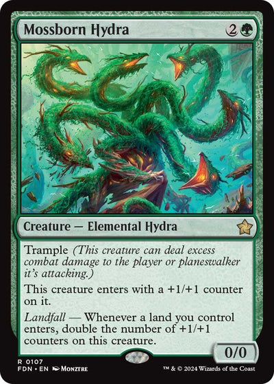 Mossborn Hydra (107) [FDN]