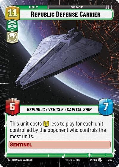 Republic Defense Carrier (Hyperspace) (369) (TOR)
