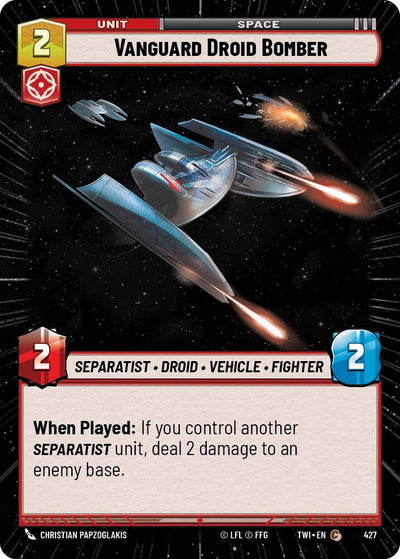 Vanguard Droid Bomber (Hyperspace) (427) (TOR)