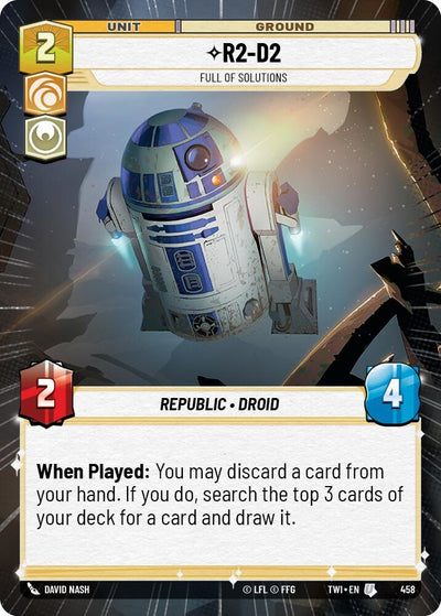 R2-D2 - Full of Solutions (Hyperspace) (458) (TOR)