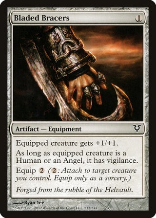 Bladed Bracers (213) [AVR] - MTG Single