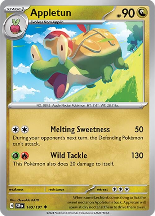 Appletun - 140/191 (140/191) [SV08: Surging Sparks] - Pokemon Single