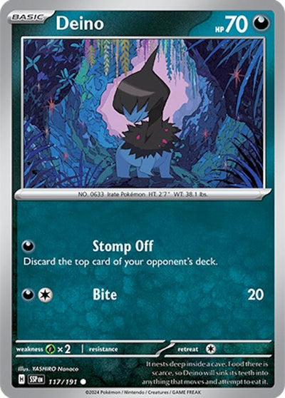 Deino (117/191) [SV08: Surging Sparks]