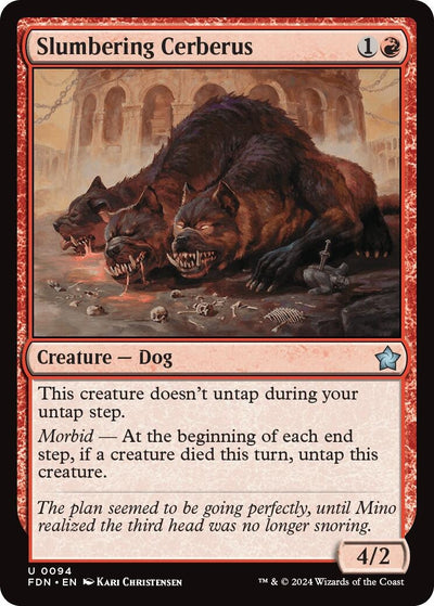 Slumbering Cerberus (94) [FDN]