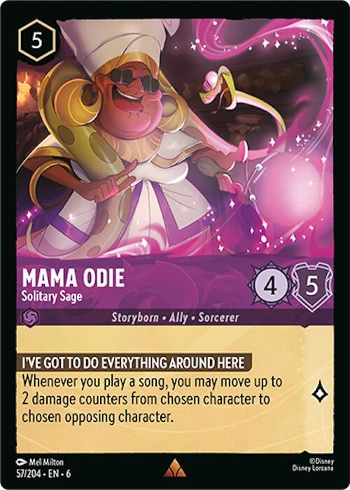 Mama Odie - Solitary Sage (57) (6) - Disney Lorcana Single