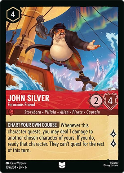 John Silver - Ferocious Friend (109/204) [Azurite Sea]