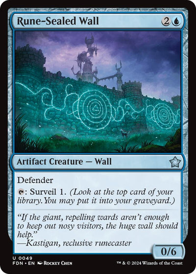 Rune-Sealed Wall (49) [FDN]
