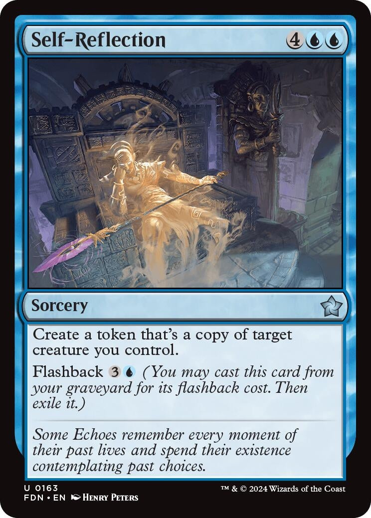 Self-Reflection (163) [FDN] - MTG Single