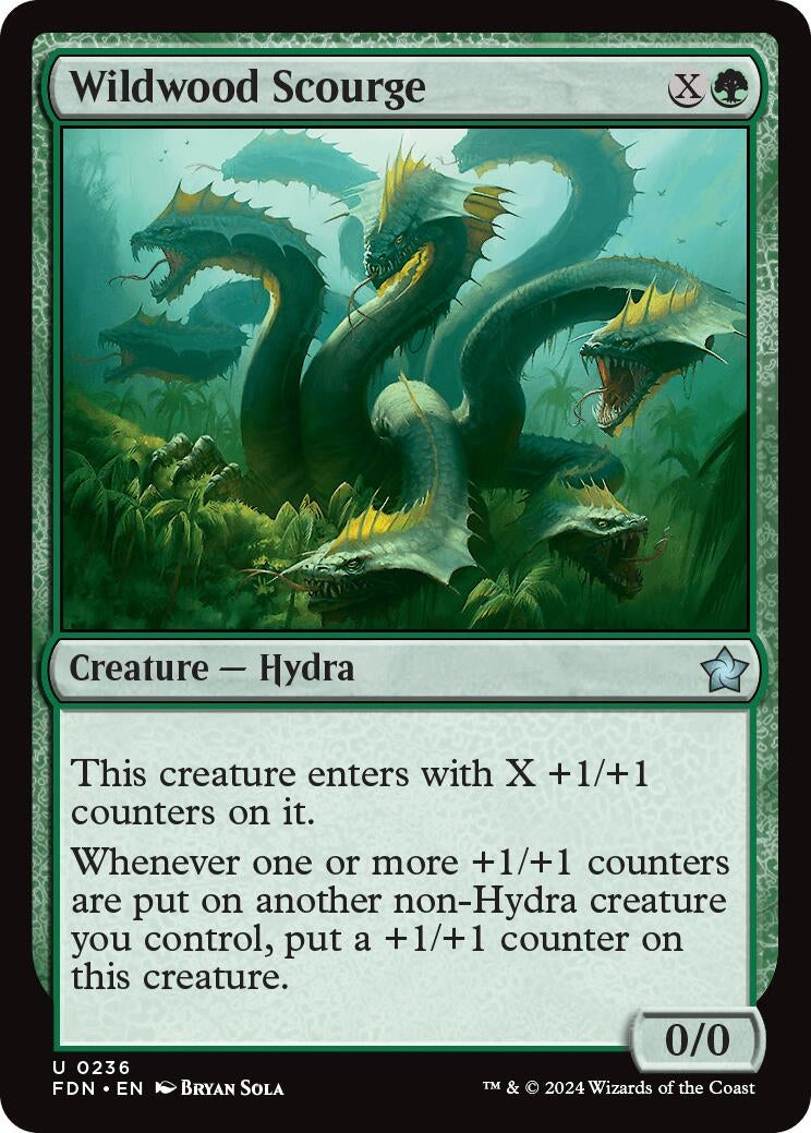 Wildwood Scourge (236) [FDN] - MTG Single