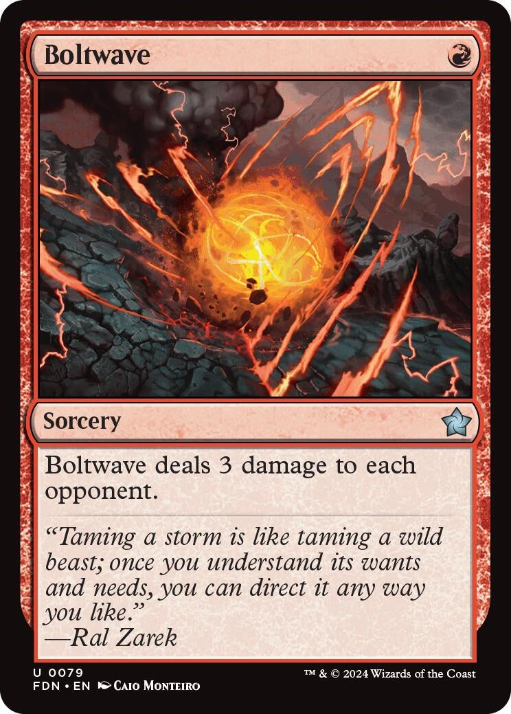 Boltwave (79) [FDN] - MTG Single