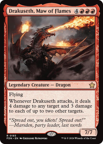 Drakuseth, Maw of Flames (193) [FDN]