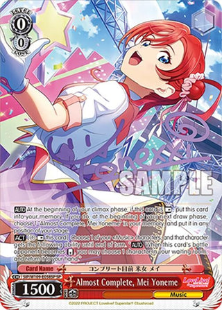 Almost Complete Mei Yoneme (SP) (109058) [SIF] - Weiss Schwarz Single