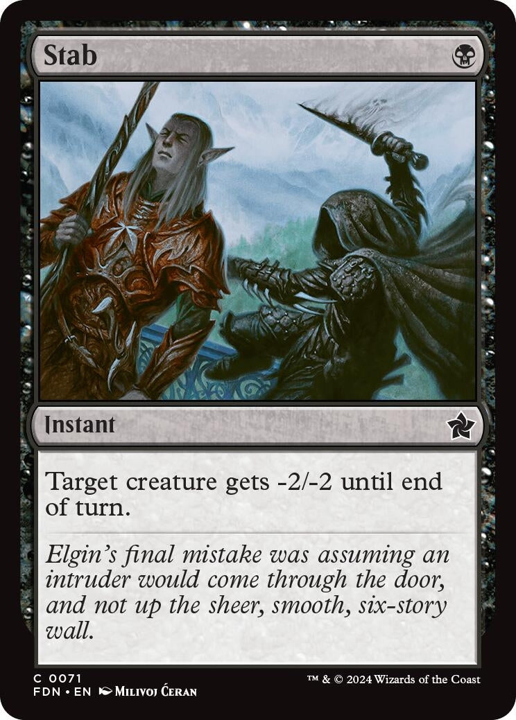 Stab (71) [FDN] - MTG Single