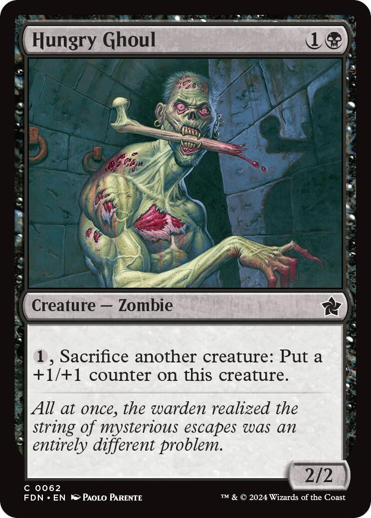 Hungry Ghoul (62) [FDN] - MTG Single