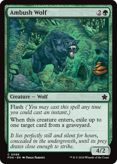 Ambush Wolf (98) [FDN]