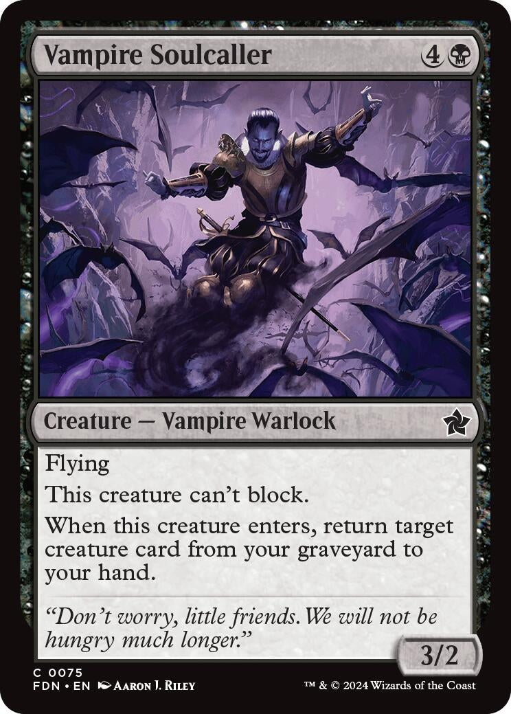 Vampire Soulcaller (75) [FDN] - MTG Single