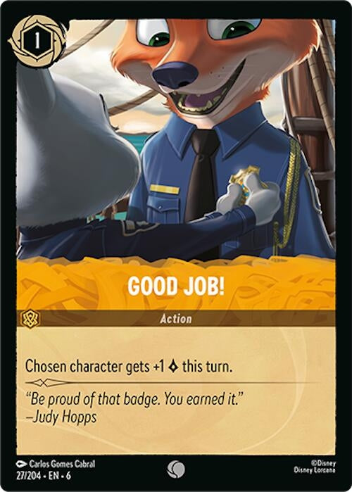 Good Job! (27) (6) - Disney Lorcana Single