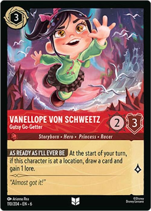 Vanellope von Schweetz - Gutsy Go-Getter (110) (6) - Disney Lorcana Single