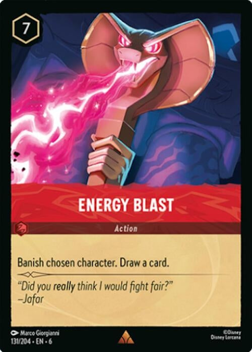 Energy Blast (131) (6) - Disney Lorcana Single