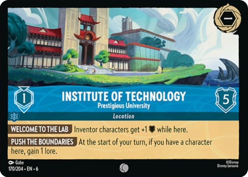Institute of Technology - Prestigious University (170) (6) - Disney Lorcana Single