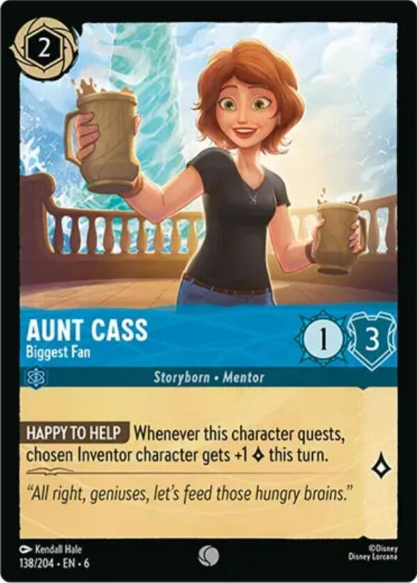Aunt Cass - Biggest Fan (138) (6) - Disney Lorcana Single