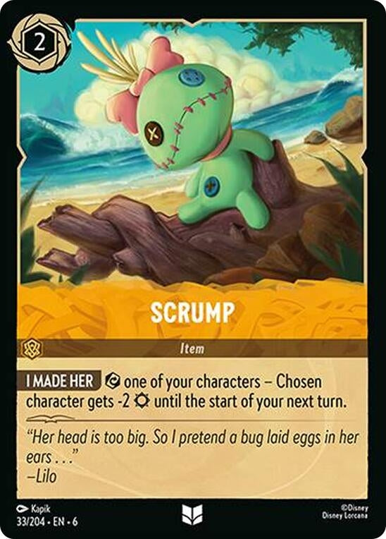 Scrump (33) (6) - Disney Lorcana Single