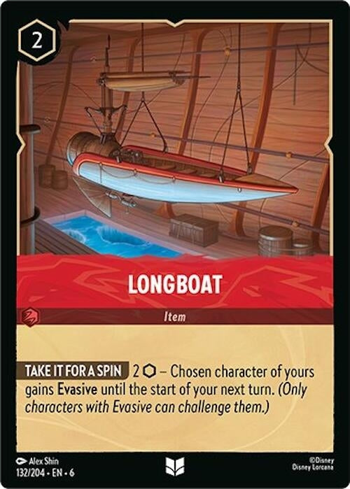 Longboat (132) (6) - Disney Lorcana Single