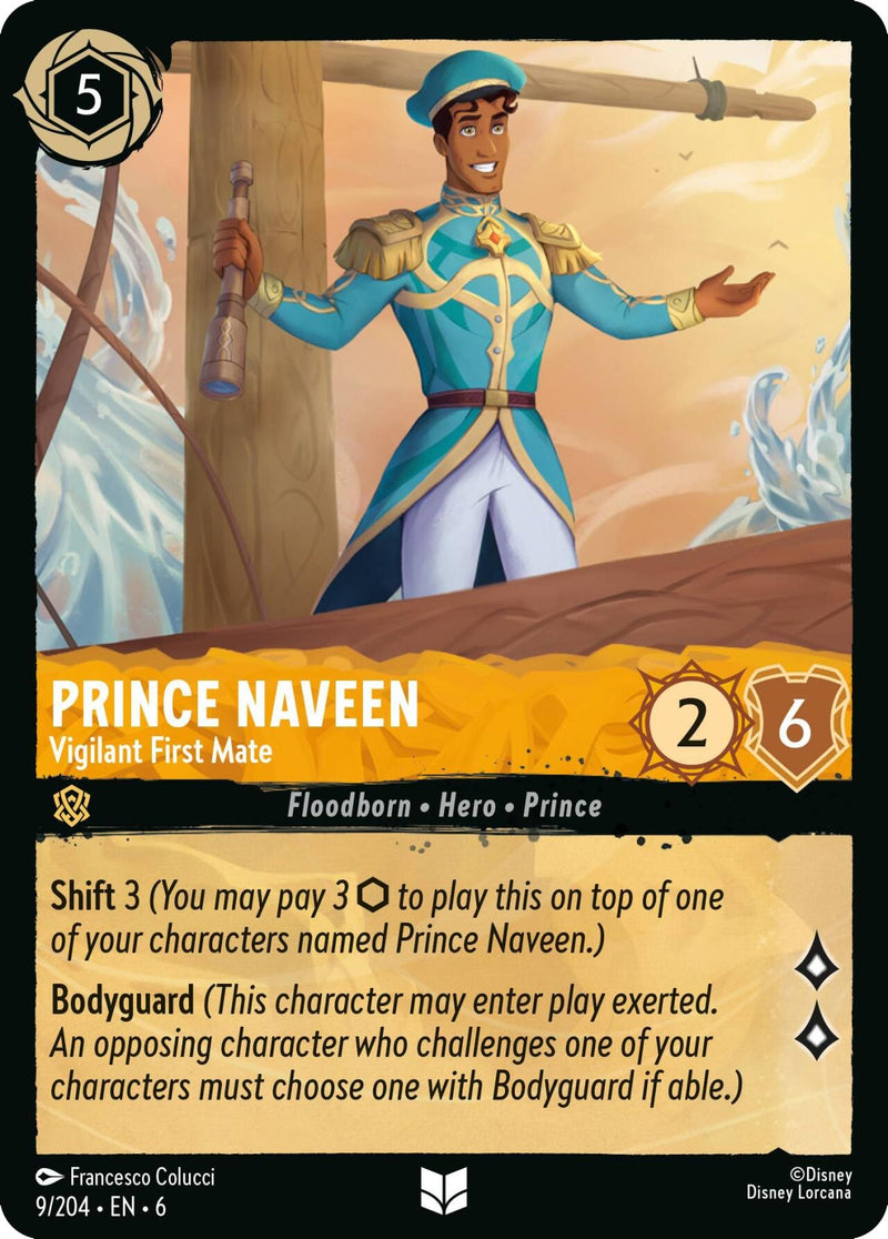 Prince Naveen - Vigilant First Mate (9) (6) - Disney Lorcana Single