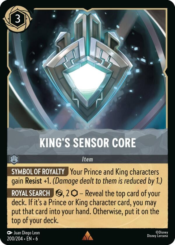 King’s Sensor Core (200) (6) - Disney Lorcana Single