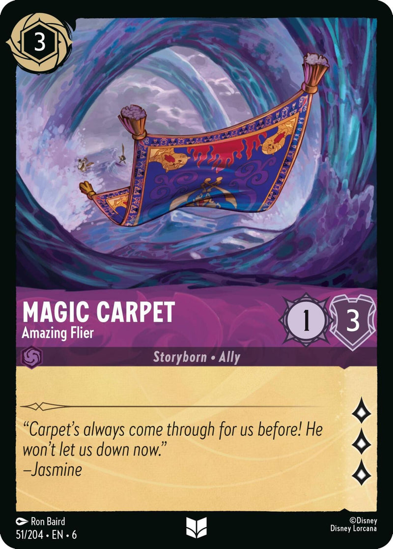 Magic Carpet - Amazing Flier (51) (6) - Disney Lorcana Single