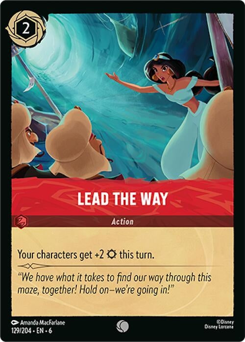 Lead the Way (129) (6) - Disney Lorcana Single