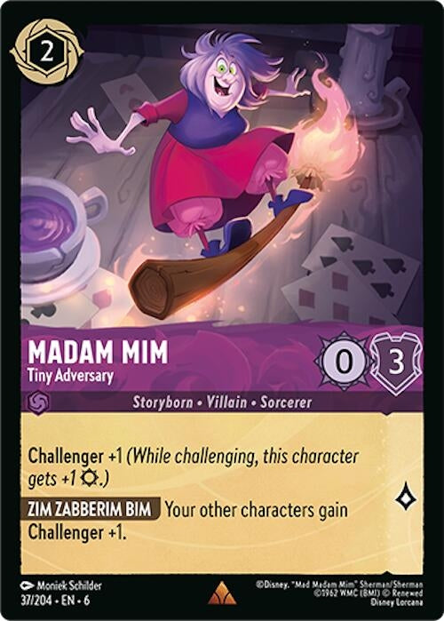 Madam Mim - Tiny Adversary (37) (6) - Disney Lorcana Single