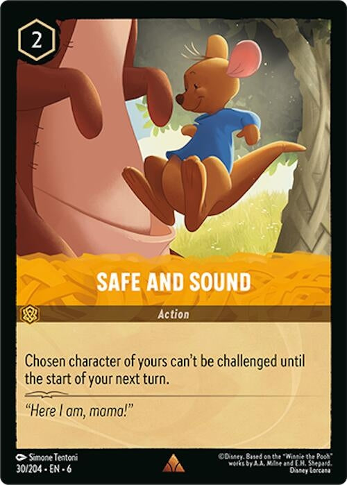 Safe and Sound (30) (6) - Disney Lorcana Single