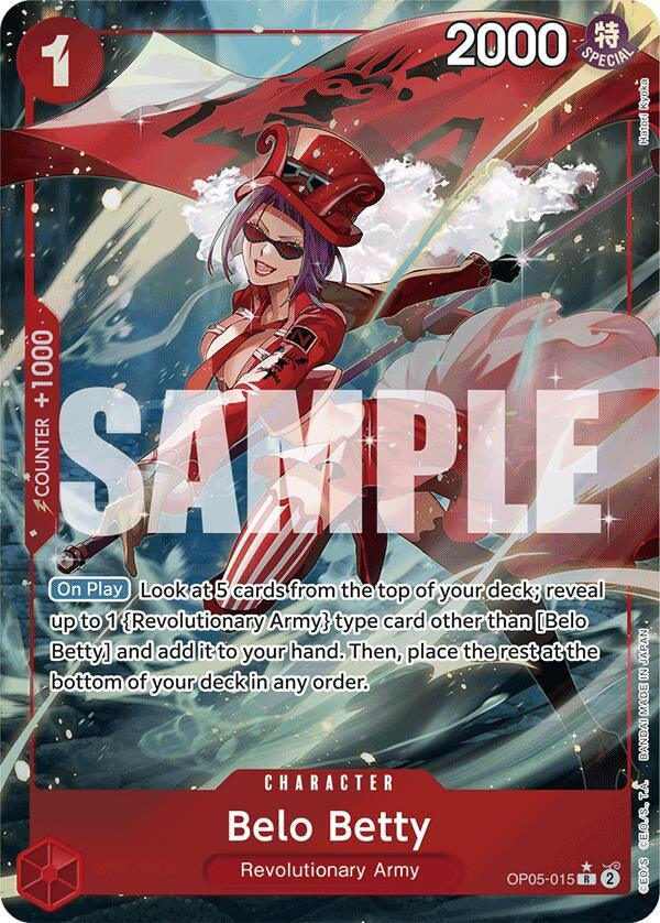 Belo Betty (Full Art) (5015) (PRB-01) - One Piece Card Game Single