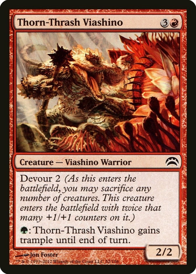 Thorn-Thrash Viashino (52) [PC2] - MTG Single