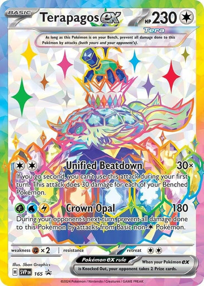 Terapagos ex - 165 (165) (SV: Scarlet & Violet Promo Cards)