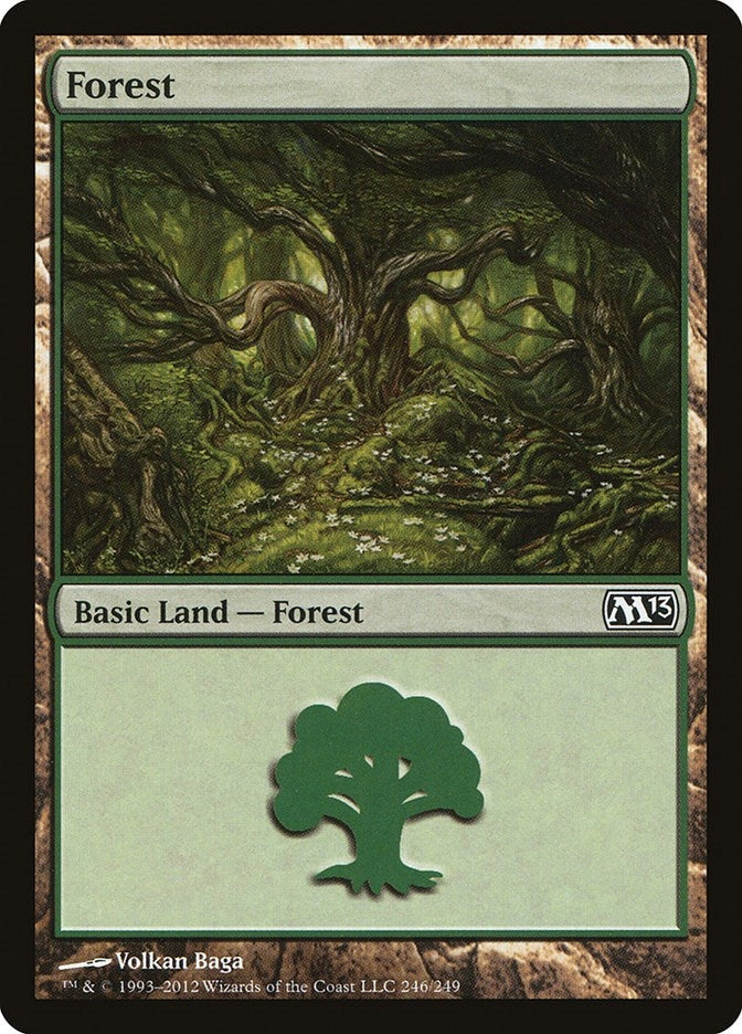 Forest (246) (246) [M13] - MTG Single