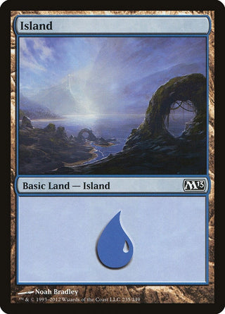 Island (235) (235) [M13] - MTG Single