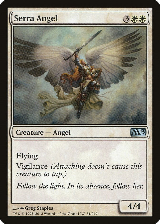 Serra Angel (31) [M13] - MTG Single