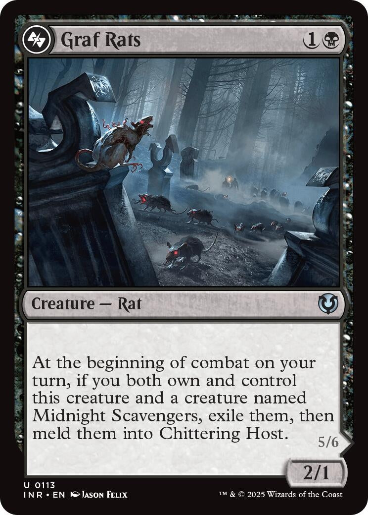 Graf Rats (113) [INR] - MTG Single
