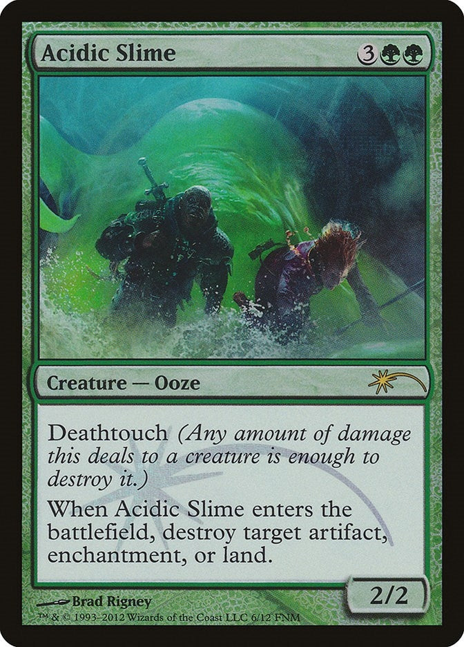 Acidic Slime (6) [FNM] - MTG Single