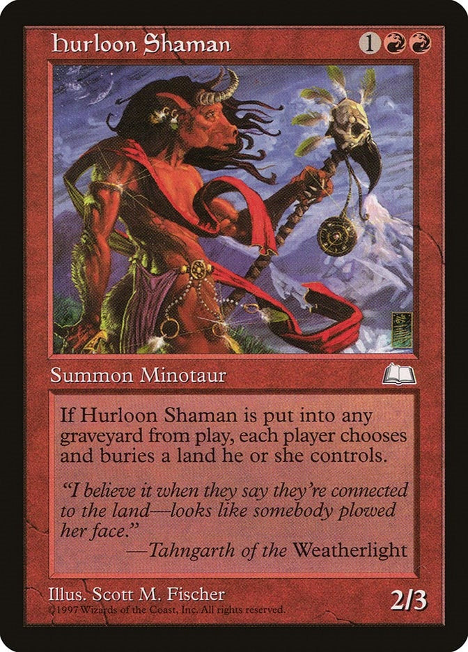 Hurloon Shaman [WTH] - MTG Single