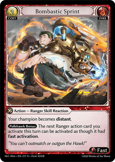 Bombastic Sprint (217) (Alchemical Revolution Alter Edition)