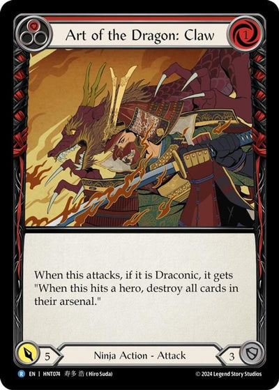 Art of the Dragon: Claw (HNT074) [The Hunted]