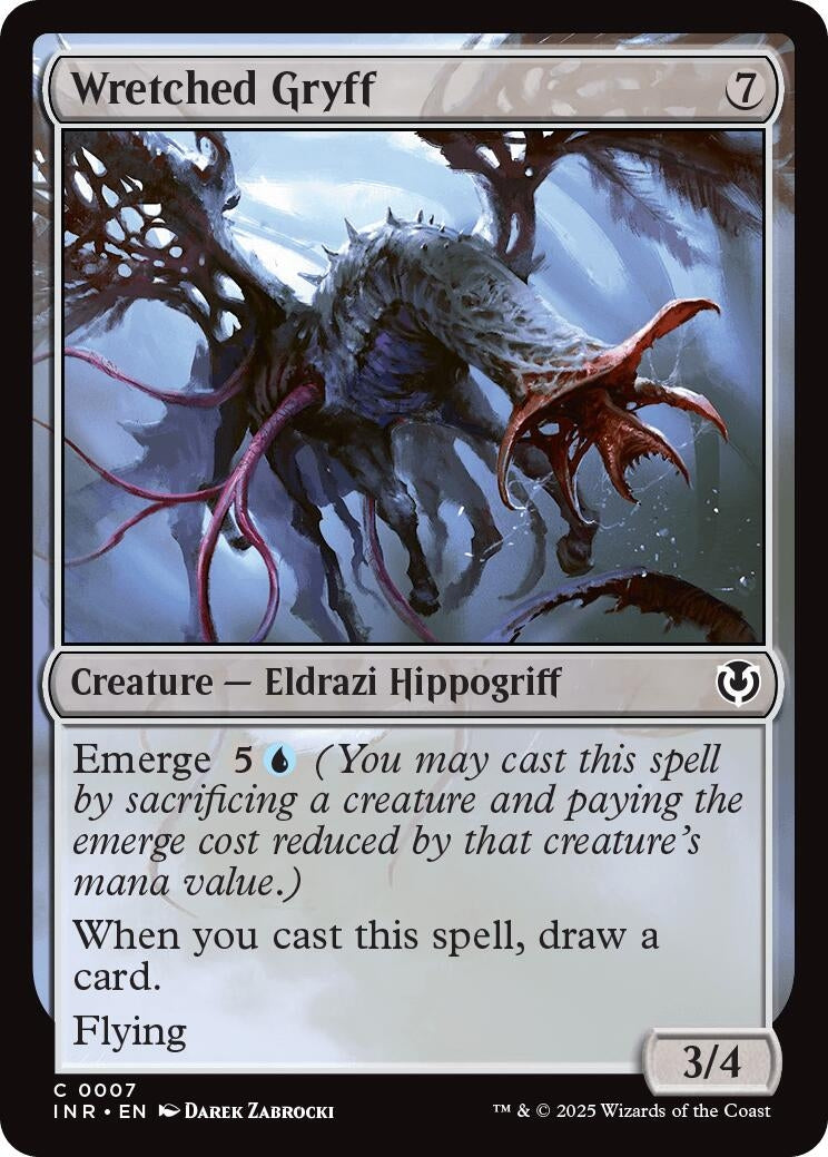 Wretched Gryff (7) [INR] - MTG Single