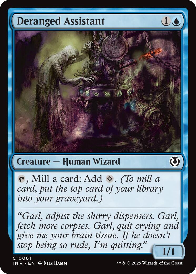 Deranged Assistant (61) [INR] - MTG Single