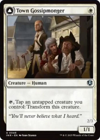 Town Gossipmonger // Incited Rabble (46) [INR]